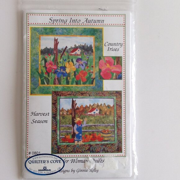 Quilters Cove Quilt Applique Pattern #0801 by Ginnie Kelley Quilting Sewing - Picture 1 of 3